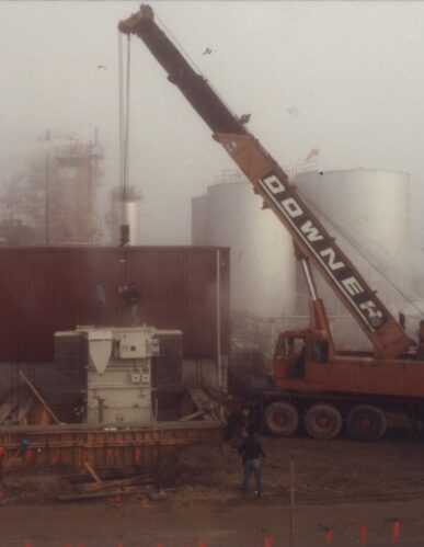 Marsden Point Oil Refinery Construction