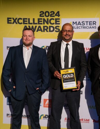 McKay wins gold at the Master Electricians Excellence Awards