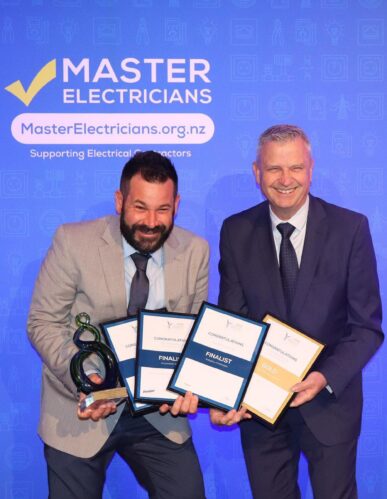 McKay wins gold at the Master Electricians Excellence Awards